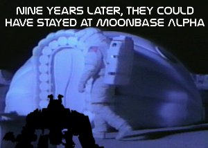 The eskimos have over 100 words for the moon. igloo