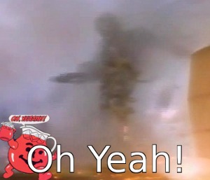 Yes, I know I used this joke two episodes ago. But if the writers can't be bothered to come up with more than one thing for Tank to do, I feel no compulsion to come up with more than one joke. Oh Yeah!