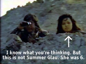 However, I will refer to her from now on as 'Eighties River Tam' This is not Summer Glau