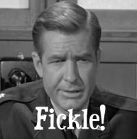 Later, I bet he tells him he admires his spunk. Fickle!