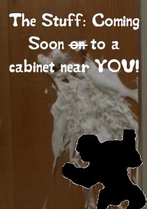 I swear, honey, it happens to every guy once in a while Coming soon to a cabinet near you