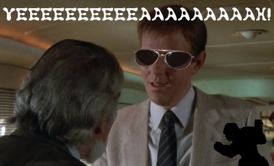 Though technically, it *should* be Jerry Orbach getting this line. YEEEEEEEEAAAAAAAH!